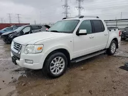 Salvage cars for sale at Elgin, IL auction: 2008 Ford Explorer Sport Trac Limited