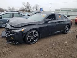 Honda salvage cars for sale: 2022 Honda Accord Sport