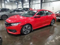 Salvage cars for sale at Ham Lake, MN auction: 2017 Honda Civic EX