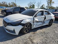 Vehiculos salvage en venta de Copart Riverview, FL: 2021 Hyundai Elantra Limited