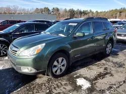 Salvage cars for sale at Exeter, RI auction: 2012 Subaru Outback 2.5I Premium