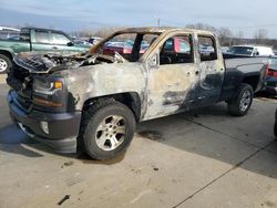 Salvage trucks for sale at Louisville, KY auction: 2016 Chevrolet Silverado K1500 LT