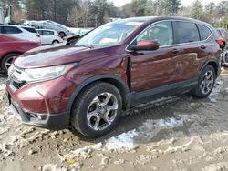 Salvage cars for sale from Copart Mendon, MA: 2019 Honda CR-V EX