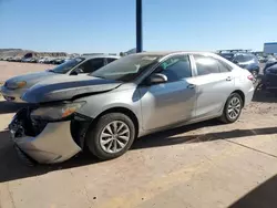 Salvage cars for sale at Phoenix, AZ auction: 2017 Toyota Camry LE