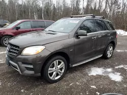 2012 Mercedes-Benz ML 350 Bluetec en venta en Cookstown, ON