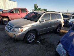 Toyota salvage cars for sale: 2006 Toyota Highlander Hybrid