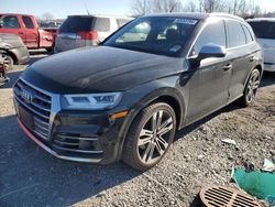 Salvage cars for sale from Copart Cahokia Heights, IL: 2018 Audi SQ5 Prestige