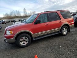 Ford salvage cars for sale: 2003 Ford Expedition Eddie Bauer