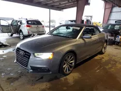 Salvage cars for sale at American Canyon, CA auction: 2015 Audi A5 Premium