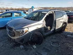 Salvage cars for sale at Cahokia Heights, IL auction: 2021 GMC Terrain SLT