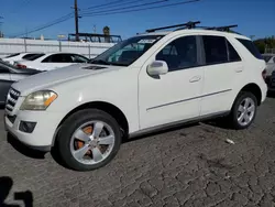 Mercedes-Benz m-Class salvage cars for sale: 2009 Mercedes-Benz ML 350