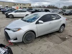 Salvage cars for sale at Wilmer, TX auction: 2017 Toyota Corolla L