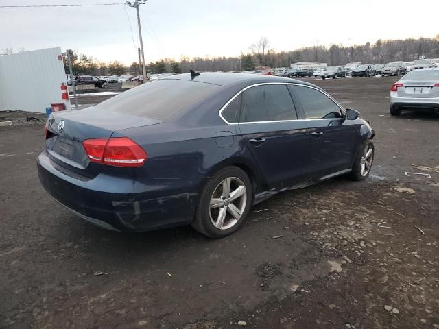 2012 Volkswagen Passat SE