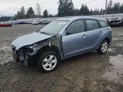 Vehiculos salvage en venta de Copart Graham, WA: 2005 Toyota Corolla Matrix XR