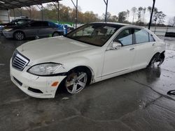 Salvage cars for sale at Cartersville, GA auction: 2010 Mercedes-Benz S 550