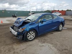 Honda Civic Vehiculos salvage en venta: 2012 Honda Civic LX