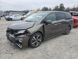 Salvage cars for sale at Memphis, TN auction: 2019 Honda Odyssey Elite