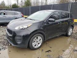 Salvage cars for sale at Waldorf, MD auction: 2018 KIA Sportage LX