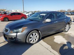 Salvage cars for sale from Copart Grand Prairie, TX: 2008 Honda Accord EX