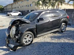 Salvage cars for sale at Opa Locka, FL auction: 2017 Chevrolet Equinox LT