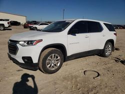 Chevrolet salvage cars for sale: 2018 Chevrolet Traverse LS