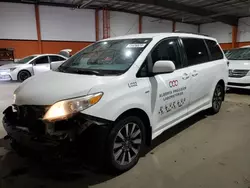 Toyota Sienna le salvage cars for sale: 2019 Toyota Sienna LE