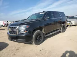 Salvage cars for sale from Copart Amarillo, TX: 2017 Chevrolet Tahoe Police