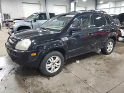 Salvage cars for sale at Ham Lake, MN auction: 2008 Hyundai Tucson SE