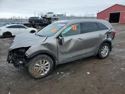 Salvage cars for sale from Copart Ontario Auction, ON: 2018 KIA Sorento LX