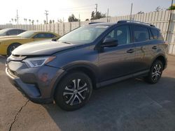 Salvage cars for sale from Copart Sun Valley, CA: 2016 Toyota Rav4 LE