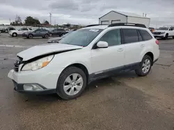 Salvage cars for sale at Nampa, ID auction: 2011 Subaru Outback 2.5I Premium