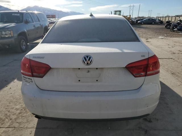 2012 Volkswagen Passat SE