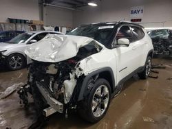 Salvage cars for sale at Elgin, IL auction: 2019 Jeep Compass Limited