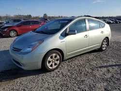 Salvage cars for sale at Lumberton, NC auction: 2007 Toyota Prius