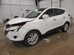 Salvage cars for sale at Franklin, WI auction: 2013 Hyundai Tucson GLS