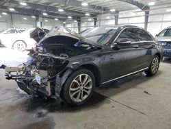 Mercedes-Benz salvage cars for sale: 2017 Mercedes-Benz C 300 4matic