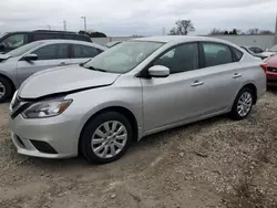 2016 Nissan Sentra S en venta en Franklin, WI