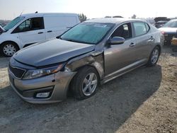 Salvage cars for sale at Antelope, CA auction: 2015 KIA Optima LX