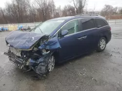 Vehiculos salvage en venta de Copart Albany, NY: 2015 Honda Odyssey EXL