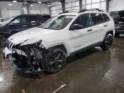 Salvage cars for sale at Ham Lake, MN auction: 2016 Jeep Cherokee Sport