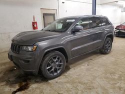 Salvage cars for sale at Ham Lake, MN auction: 2021 Jeep Grand Cherokee Limited