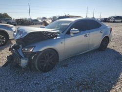 Vehiculos salvage en venta de Copart Temple, TX: 2017 Lexus IS 200T