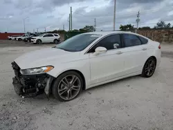 2016 Ford Fusion Titanium en venta en Homestead, FL