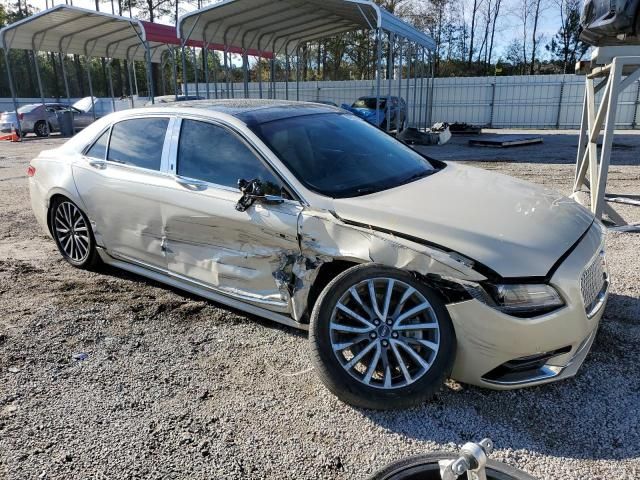 2018 Lincoln Continental Select