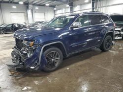 Salvage cars for sale at Ham Lake, MN auction: 2017 Jeep Grand Cherokee Limited