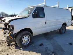 Salvage cars for sale from Copart Duryea, PA: 2012 Ford Econoline E250 Van