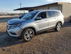 Salvage cars for sale at Temple, TX auction: 2016 Honda Pilot EX