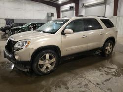 GMC Vehiculos salvage en venta: 2010 GMC Acadia SLT-1