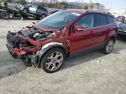 Salvage SUVs for sale at auction: 2017 Ford Escape Titanium