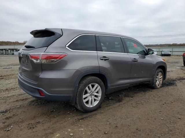 2016 Toyota Highlander LE